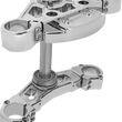 Load image into Gallery viewer, Arlen Ness Triple Tree - Chrome 130-009 - Main Product View