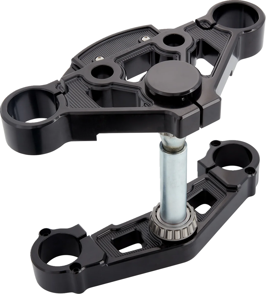 Arlen Ness Triple Tree - Chrome 130-009 - Side View