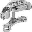 Load image into Gallery viewer, Arlen Ness Triple Tree - Chrome - + 2" 130-008 - Side View