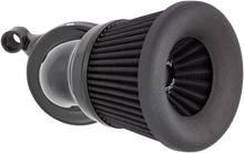 Load image into Gallery viewer, Arlen Ness Velocity 65° Air Cleaner Kit - Black 81-204 - Main Product View