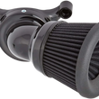 Load image into Gallery viewer, Arlen Ness Velocity 65° Air Cleaner Kit - Black 81-204 - Side View