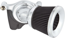 Load image into Gallery viewer, Arlen Ness Velocity 65° Air Cleaner Kit - Chrome 81-201 - Detail View