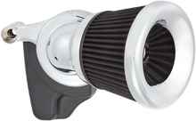 Load image into Gallery viewer, Arlen Ness Velocity 65° Air Cleaner Kit - Chrome 81-207 - Main Product View