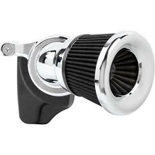 Load image into Gallery viewer, Arlen Ness Velocity 65° Air Cleaner Kit - Chrome 81-203