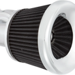 Load image into Gallery viewer, Arlen Ness Velocity 90° Air Cleaner Kit - Chrome 600-031 - Main Product View