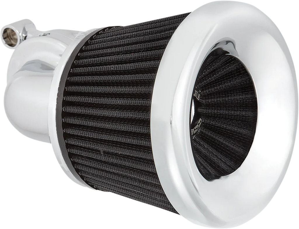 Arlen Ness Velocity 90° Air Cleaner Kit - Chrome 600-031 - Main Product View