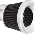 Load image into Gallery viewer, Arlen Ness Velocity 90° Air Cleaner Kit - Chrome 600-033 - Main Product View