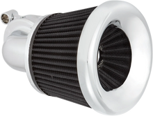 Load image into Gallery viewer, Arlen Ness Velocity 90° Air Cleaner Kit - Chrome 600-033 - Main Product View