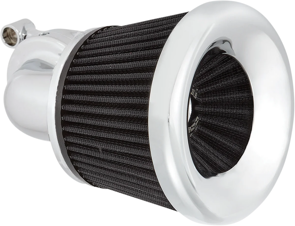 Arlen Ness Velocity 90° Air Cleaner Kit - Chrome 600-035 - Main Product View