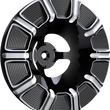 Load image into Gallery viewer, Arlen Ness Velocity Air Cleaner Cover - 10-Gauge - Black 601-000