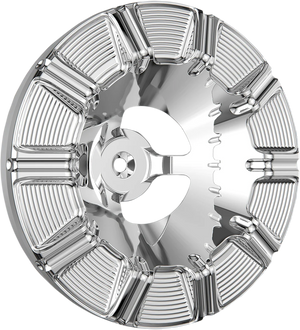 Arlen Ness Velocity Air Cleaner Cover - 10-Gauge - Chrome 601-001 - Main Product View