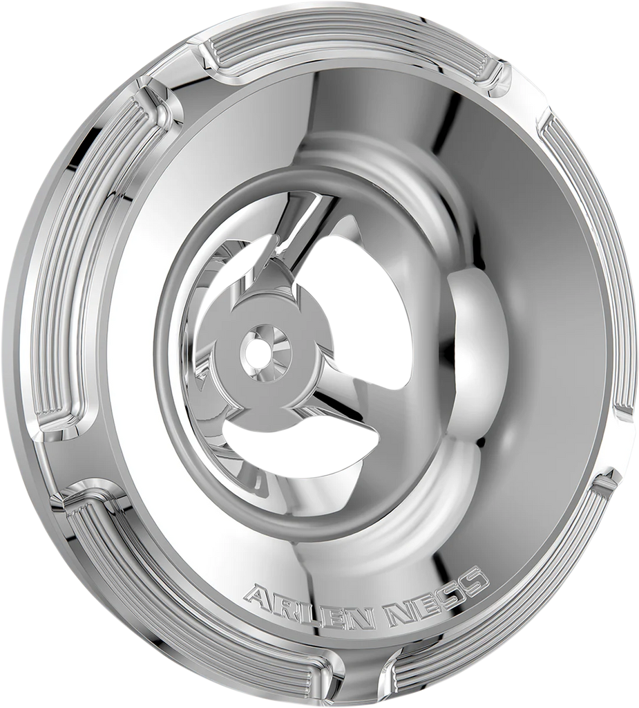 Arlen Ness Velocity Air Cleaner Cover - Beveled - Chrome 601-003 - Main Product View
