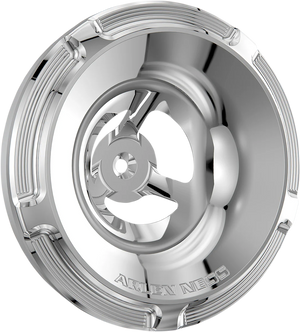 Arlen Ness Velocity Air Cleaner Cover - Beveled - Chrome 601-003 - Main Product View