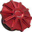 Load image into Gallery viewer, Arlen Ness Vented Gas Cap - 10 Gauge - Red 701-006 - Main Product View