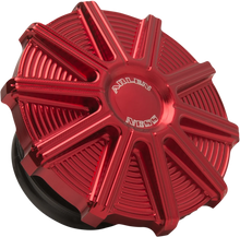 Load image into Gallery viewer, Arlen Ness Vented Gas Cap - 10 Gauge - Red 701-006 - Main Product View