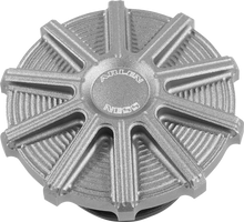 Load image into Gallery viewer, Arlen Ness Vented Gas Cap - 10 Gauge - Titanium 701-007 - Main Product View