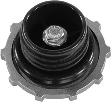 Load image into Gallery viewer, Arlen Ness Vented Gas Cap - 10 Gauge - Titanium 701-007 - Side View