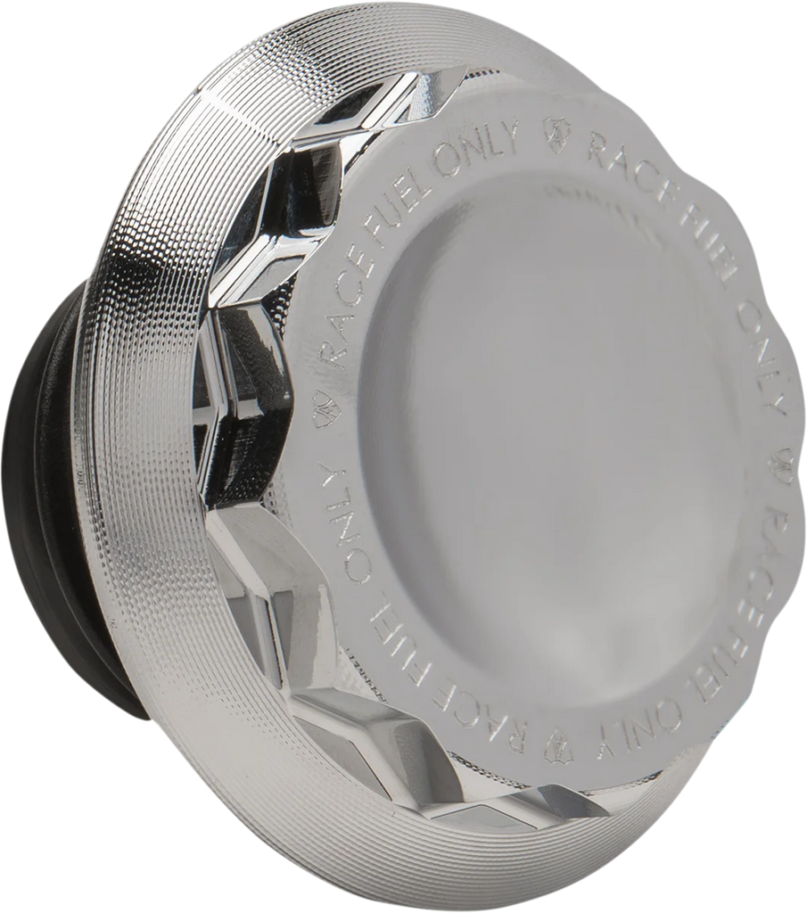 Arlen Ness Vented Gas Cap - 12 Point - Chrome 701-011 - Main Product View