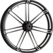 Load image into Gallery viewer, Arlen Ness Wheel - 7-Valve - Front - Dual Disc/With ABS - Black - 21x3.5 10301-204-6008 - Main Product View