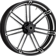 Load image into Gallery viewer, Arlen Ness Wheel - 7-Valve - Rear - Single Disc/With ABS - Black - 18x5.5 10301-203-6501 - Main Product View