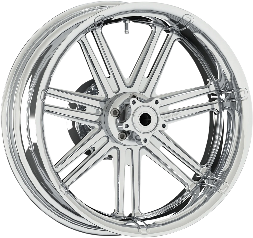 Arlen Ness Wheel - 7-Valve - Rear - Single Disc/With ABS - Chrome - 18x5.5 10302-203-6501 - Main Product View