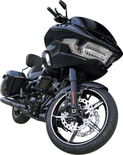 Load image into Gallery viewer, Arlen Ness Wheel - Factory 24 - Front - Black/Contrast Cut - 21x3.5 71-422 - Back View