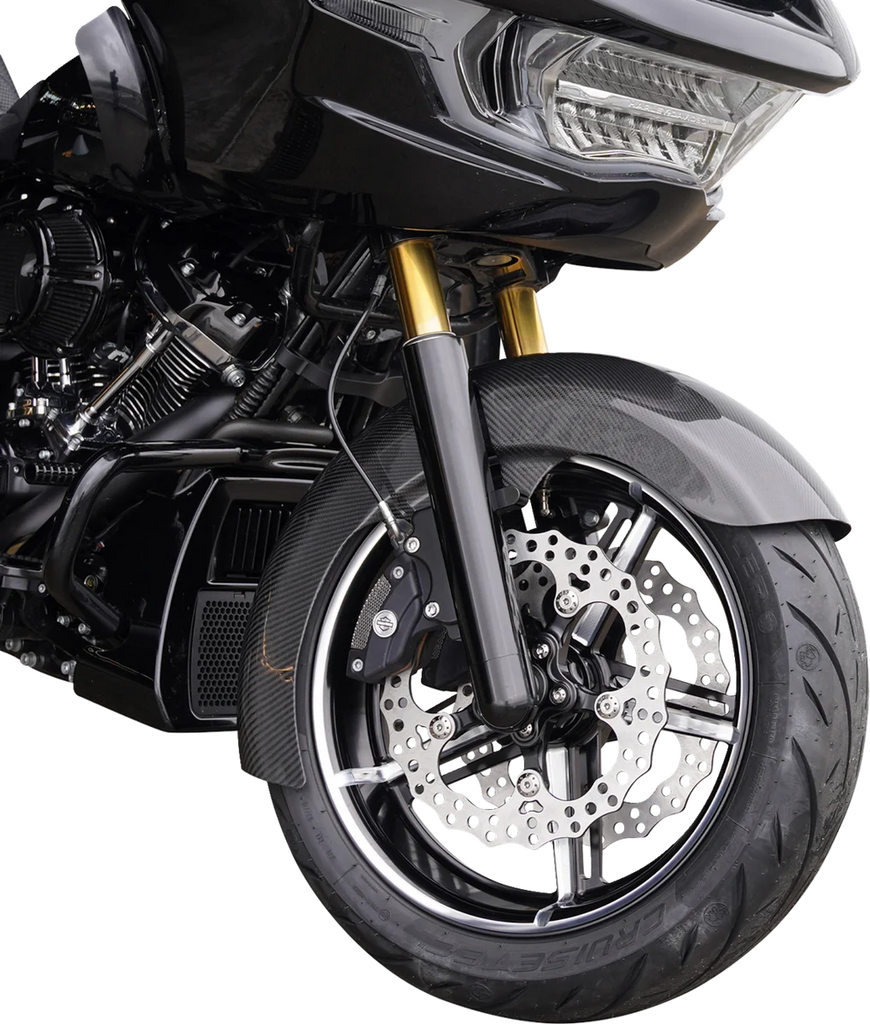 Arlen Ness Wheel - Factory 24 - Front/Rear - Black/Contrast Cut - 18x5.5 71-420 - Detail View