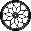 Load image into Gallery viewer, Arlen Ness Wheel - Fat Factory - Forged - Front - Black - 21x5.5 91.651 - Side View