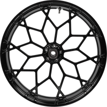 Load image into Gallery viewer, Arlen Ness Wheel - Fat Factory - Forged - Front - Black - 21x5.5 91.651 - Side View