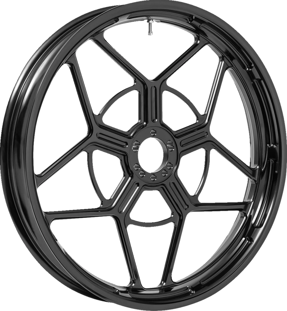 Arlen Ness Wheel - Speed 5 - Forged - Black - 19x3.25 71-517 - Main Product View