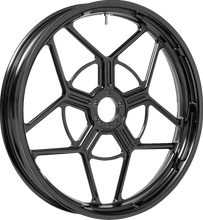Load image into Gallery viewer, Arlen Ness Wheel - Speed 5 - Forged - Black - 21x3.5 71-518 - Main Product View