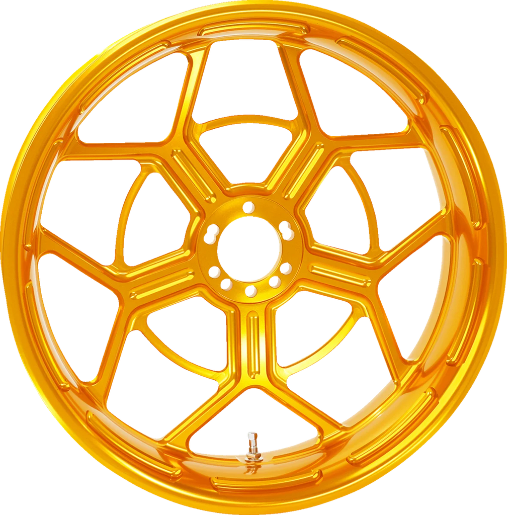 Arlen Ness Wheel - Speed 5 - Forged - Gold - 18x5.5 71-583 - Main Product View