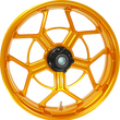 Load image into Gallery viewer, Arlen Ness Wheel - Speed 5 - Forged - Gold - 18x5.5 71-583 - Side View