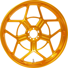 Load image into Gallery viewer, Arlen Ness Wheel - Speed 5 - Forged - Gold - 21x3.5 71-585 - Main Product View