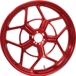 Load image into Gallery viewer, Arlen Ness Wheel - Speed 5 - Forged - Red - 19x3.25 71-587 - Main Product View