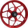 Load image into Gallery viewer, Arlen Ness Wheel - Speed 5 - Forged - Red - 19x3.25 71-587 - Side View