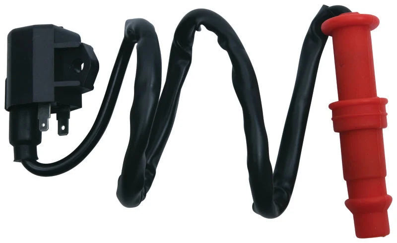 Arrowhead 11-14 Polaris Hawkeye 400 HO 2x4 Ignition Coil - Side View