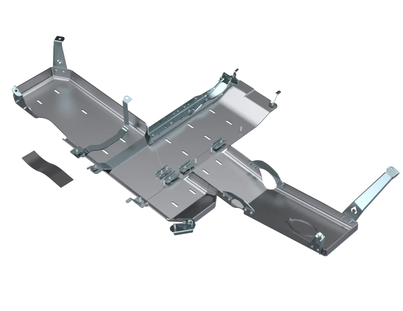 Artec Industries Full Bellypan w/ Oil Door - 2 Door Alum fits 2021-2025 Jeep Wrangler JL Sahara 3.6L