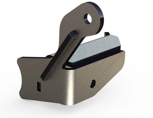 Artec Industries Stock Tracbar Bracket Replacement For Front Axle fits 97-06 Jeep Wrangler TJ