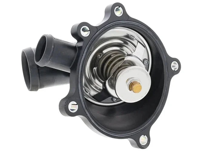 Audi Coolant Thermostat 079-121-115 BG - Side View