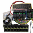 Load image into Gallery viewer, Auto Rod Controls 8 Switch In-Dash Control Module  Black Faceplate 8001D