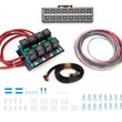 Load image into Gallery viewer, Auto Rod Controls 8 Switch In-Dash Control Module  C/F Finish 8004D