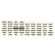 Load image into Gallery viewer, Auto Rod Controls Label Set - Electronic Flat Touch Model LB1
