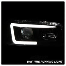 Load image into Gallery viewer, Auto Signature) Projector Headlights Version 2 Light Bar DRL Black 5084521 fits 1999-2007 GMC Sierra 1500 / 1999-2006 GMC ...