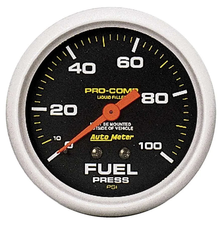 AutoMeter 0-100 Fuel Pressure Gaug 5412