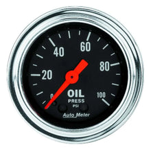Load image into Gallery viewer, AutoMeter 0-100 Oil Pressure Gauge 2421