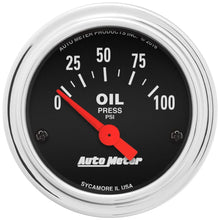 Load image into Gallery viewer, AutoMeter 0-100 Oil Pressure Gauge 2522