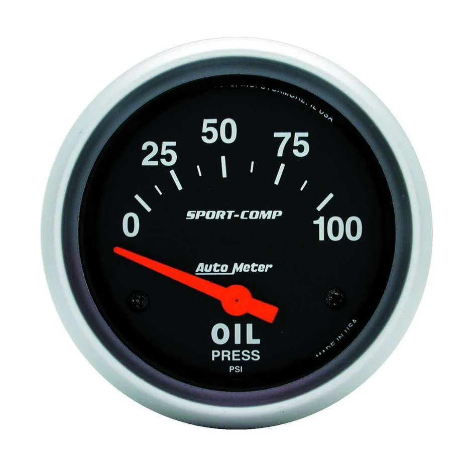 AutoMeter 0-100 Oil Pressure Gauge 3522