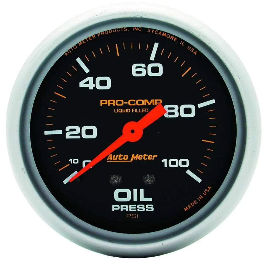 AutoMeter 0-100 Oil Pressure Gauge 5421