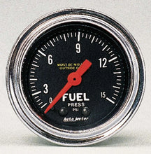 Load image into Gallery viewer, AutoMeter 0-15 Fuel Pressure Gauge 2411